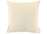 Dekokissen APELT "Tahoe", beige (natur), B:46cm L:46cm, Obermaterial: 90% Polyester, 10% Baumwolle, Dekokissen_Sitzkissen_Kissenhüllen