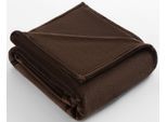 Wohndecke OTTO HOME "Tianna", braun, B:150cm L:200cm, Polyester, Wohndecken, Wohndecke, weiche Kuscheldecke,150x200cm, leicht & kompakt, pflegeleicht, premium