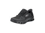 Sneaker SKECHERS "Skechers Sneaker Textil", Damen, Gr. 38, schwarz (schwarz, schwarz), Textil, Schuhe Sneaker