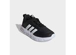 Walkingschuh ADIDAS SPORTSWEAR "CLOUDFOAM FLEX, ELASTISCHE SCHNÜRSENKEL", Damen, Gr. 38, schwarz-weiß (core schwarz, zero metallic, almost pink), Textil, Schuhe Walkingschuh