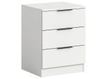 Livetastic , Weiß , Holzwerkstoff , Holzoptik , 3 Schublade(n) Schubladen , 45x60x40 cm , FSC MIX ,