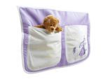 Livetastic , Flieder , Textil , Pferd , 2 Fächer , 56x32x2 cm ,