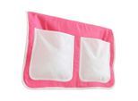 Livetastic , Rosa, Weiß , Textil , Uni , 2 Fächer , 56x32x2 cm ,