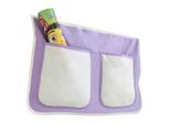 Livetastic , Lila, Beige , Textil , Uni , 2 Fächer , 56x32x2 cm ,