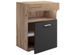 Livetastic , Anthrazit, Honigeiche , Holzwerkstoff , 45x61x39 cm ,