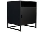Livetastic , Schwarz , Holzwerkstoff , 45x55x40 cm ,