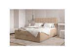 Livetastic , Beige , Holz , Masson-Kiefer,Masson-Kiefer , H2 + H3 , 140x200 cm , gepolstertes Kopfteil, Stoffauswahl, Topper durchgehend, in verschiedenen Größen erhältlich ,