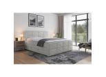 Livetastic , Hellgrau , Metall, Kunststoff, Textil, Karton, Holzwerkstoff , teilmassiv, Hartholz,teilmassiv, Hartholz , H3 + H4 , 180x200 cm , Bettkasten ,