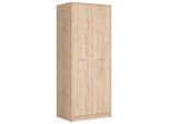 Livetastic , Sonoma Eiche , Holzwerkstoff , 1 Fächer , 80x197x54.5 cm , FSC MIX ,