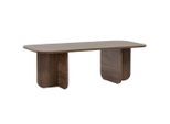 Mid.you Couchtisch, Walnuss, Holzwerkstoff, 60x41x120 cm, Wohnzimmer, Wohnzimmertische, Couchtische