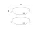 MAGNETI MARELLI Bremsbelagsatz, Scheibenbremse 363700485121 für VW SEAT Audi