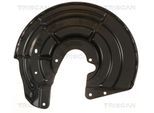 TRISCAN Spritzblech, Bremsscheibe 812538201 Hinterachse links für Peugeot