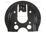 TRISCAN Spritzblech, Bremsscheibe 812528203 Hinterachse für Peugeot