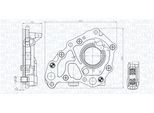 MAGNETI MARELLI Ölpumpe 351516000153 für MAZDA