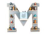 Livetastic Kinderregal , Grau , Holzwerkstoff , 11 Fächer , 60x54x19 cm , erweiterbar, Toniebox und tonies®-Figuren kompatibel , Baby- und Kindermöbel, Babyzimmer, Babyzimmerserien
