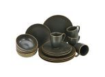 Möbelix , Schwarz , Keramik , 320 ml,400 ml , 32x33x30 cm ,