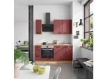 Küchenleerblock Easytouch High o. Geräte Rot
