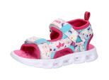 Sandale LICO "Sandale Spotlight V Blinky", Mädchen, Gr. 30, rosa, Synthetik, Schuhe Sandale