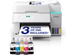 EPSON Multifunktionsdrucker "EcoTank ET-3956", weiß, B:37,5cm H:24cm T:34,7cm, Drucker