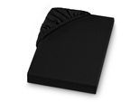 Spannbettlaken SETEX "Feinbiber in Gr. 70x140, 90x200, 140x200 oder 180x200 cm", schwarz, B:200cm L:200cm, Feinbiber, Obermaterial: 100% Baumwolle, Bettlaken, Spannbettlaken, für Matratzen bis 23 cm Höhe, Winter, Bettlaken