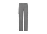 Cargohose OXMO "Cargohose OXKvita", Damen, Gr. 34, N-Gr, grau (pewter), Obermaterial: 99% Baumwolle CO. 1% Elasthan EL., Hosen Cargohose