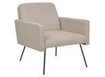 SESSEL aus Stoff beige Narken