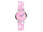 Quarzuhr COOL TIME "The Cool Flower Power", rosa, Armbanduhren, Kinder, Quarzuhr, Armbanduhr, Kinderuhr, Mädchen, analog