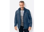 Anorak MARCO DONATI, Herren, Gr. 58, blau, 100% Polyester, unifarben, Jacken