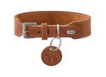 Dog Sport HUNTER Hundehalsband Aalborg extrabreit cognac M