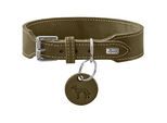 Dog Sport HUNTER Hundehalsband Aalborg extrabreit oliv M-L