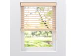 Jalousie MY HOME "Alexia", natur, natur, natur, B:120cm H:175cm, Jalousien, aus Bambus mit 50mm Lamellen, Bedienung durch Schnurzug