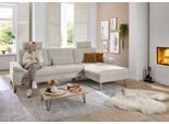 Ecksofa DIE PLANBAR "PP-PF24075 L-Form, Breite 286 cm", cyber ecru, B:286cm T:178cm, 100% recyceltes Polyester, Sofas, Ecksofa, optional mit Kopfstützen, Bettfunktion, mot.Ottomane, Sitztiefenverst.