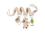 Greifspielzeug FEHN "Capybara Clara, Activity-Spirale Capybara", beige, braun, Greifspielzeug, BabyB:11,7cm H:27cm, Plüsch, Greifspielzeug, B:11,7cm H:27cm