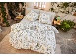 Bettwäsche OTTO HOME "Claara", weiß, B/L: 135cm x 200cm, 1 Stk., 1 Stk., Renforcé, B/L: 80cm x 80cm, 2, Renforcé, Obermaterial: 100% Baumwolle, Bettwäsche, Bettwäsche, mit Blumen Design, skandinavisch, romantische Bettwäsche