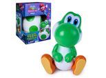 Spielfigur SPIN MASTER "Super Mario Galaxy Film, Hatchin' Yoshi, Interaktiver Yoshi im Ei", grün, Spielfiguren, Kinder, Kunststoff, Spielfigur, mit Sound- und Bewegungseffekten