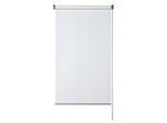 Seitenzugrollo GARDINIA "EASYFIX Rollo Verdunklung Premium", weiß, B:75cm H:150cm, Polyester, Rollos, Seitenzugrollo, Rollokette aus Metall