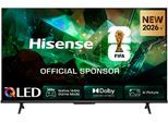 HISENSE QLED-Fernseher "43E7S PRO", Energieeffizienz: F, schwarz, dunkelgrau, 43 ″, Fernseher, QLED-Fernseher