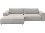 Ecksofa MUSTERRING "MR LUCIA, Charakterstarker Lounge-Komfort von Musterring", weiß, B:296cm H:81cm T:190cm, 95% Polyester, 5% Nylon, Sofas, Ecksofa, XXL-Longchair, erstklassige Kammerkissen & zeitloser Look