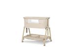 Lorelli Beistellbett Layla 2 in 1 Moskitonetz, Matratze, faltbar, Räder, Korb beige