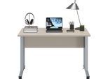 Schreibtisch FMD "Calvi", beige (cashmere), B:120cm H:75cm T:80cm, Tische, Schreibtisch