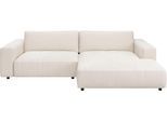 Ecksofa MUSTERRING "MR LUCIA, Charakterstarker Lounge-Komfort von Musterring", nature, B:296cm H:81cm T:190cm, 94% Polyester, 6% Nylon, Sofas, Ecksofa, XXL-Longchair, erstklassige Kammerkissen & zeitloser Look
