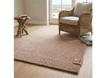 Wollteppich SANSIBAR "List", beige, B:190cm H:13mm L:290cm, Schurwolle, Teppiche, Kurzflor, Handweb Teppich, meliert, reine Wolle, handgewebt