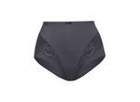 Miederslip SUSA "Miederslip London", Damen, Gr. 42, grau (onyx), Stoff, Obermaterial: 75% Polyamid PA. 25% Elasthan EL., Unterhosen