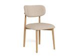 Esszimmerstuhl ACTONA GROUP "Polsterstuhl", beige (beige, matt eiche, beige), B:45,5cm H:79,5cm T:51,5cm, Stoff, Stühle, Esszimmerstuhl, Stuhl, Cona Stoff, Gestell Eiche