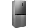 PRIVILEG Multi Door "PRGF 6421 XP4E", Energieeffizienz: E, silber (edelstahloptik), B:79,5cm H:180cm T:70cm, Kühlschränke, Total NoFrost & On-Door Display – Kühlen intelligent, Multi Door