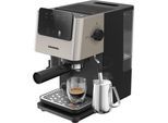 GRUNDIG Espressomaschine "KSM 7530", titan, schwarz, 1, Kaffeemaschinen, Kaffeevollautomat mit 15 Bar, Touch & GrindPro™ Mahlwerk, Espressomaschine
