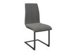 James Wood , Anthrazit , Holz, Metall, Textil , Eiche , vollmassiv , 41x102x58 cm ,
