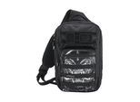 Schultertasche BRANDIT "Brandit Unisex Motörhead US Cooper Sling Large", Damen, Gr. onesize, schwarz, Polyester, unifarben, Taschen Schultertasche