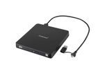 Intenso EOD 400D Slim externer CD/DVD-Brenner, Schwarz