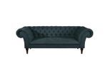 P & B , Dunkelgrau , Textil , Buche , Füllung: Schaumstoffflocken , 232x79x97 cm , Made in EU, FSC 100% , Armteil links, Armteil rechts , Wohnzimmer, Sofas & Couches, Sofas, 3er Sofas